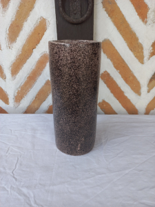 Vase rouleau vintage 1970