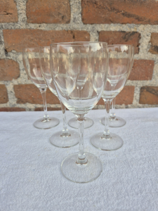 Lot de 6 verres à pieds forme tulipe Esso